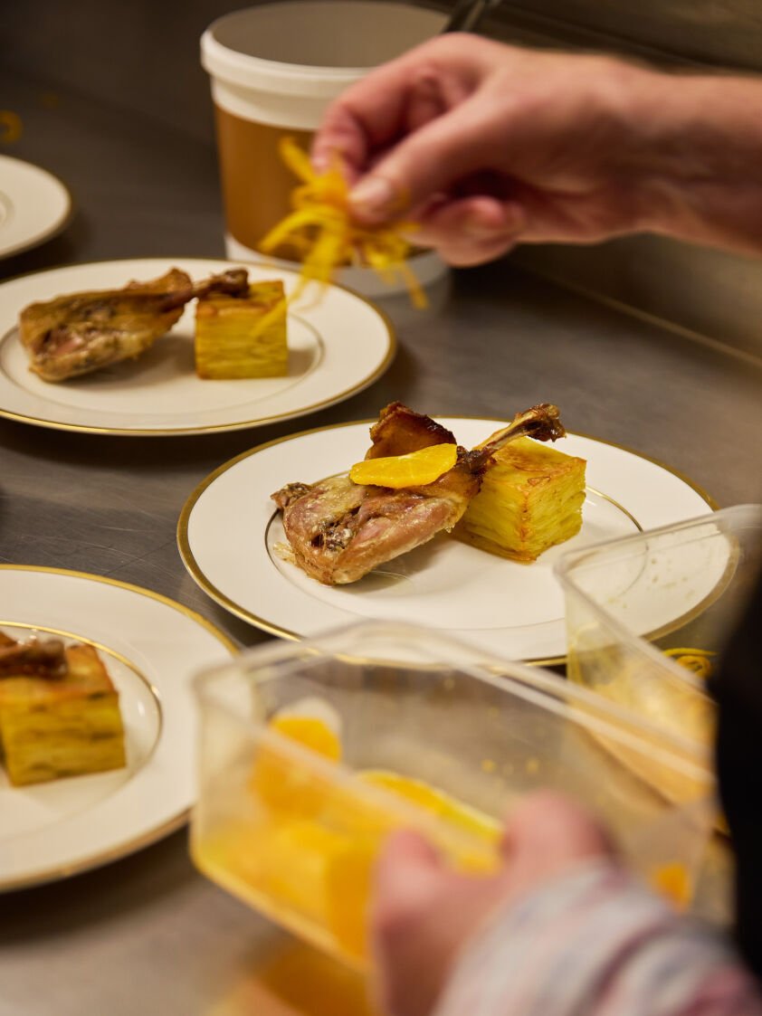 The classics on a plate