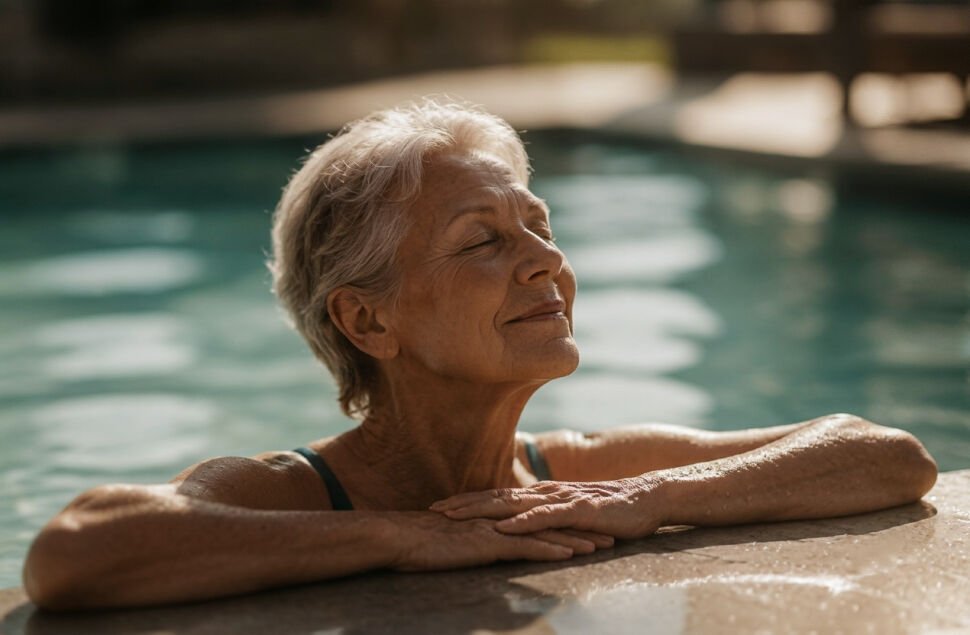 Lady in Pool